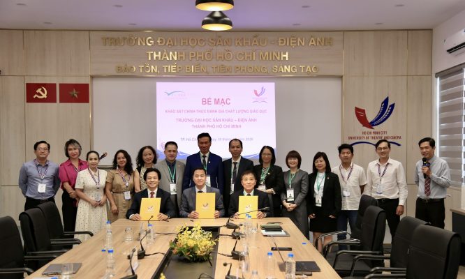 Bế Mạc Đợt Khảo Sát Chính Thức Đánh Giá Ngoài Chất Lượng Giáo Dục Trường Đại Học Sân Khấu – Điện Ảnh Tp. Hồ Chí Minh