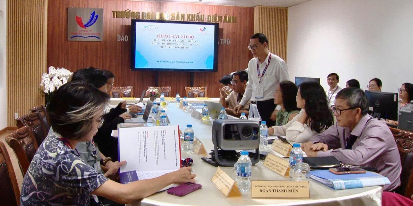 Trường Đại Học Sân Khấu - Điện Ảnh Tp. Hồ Chí Minh tổ chức khảo sát sơ bộ phục vụ đánh giá ngoài chất lượng cơ sở giáo dục